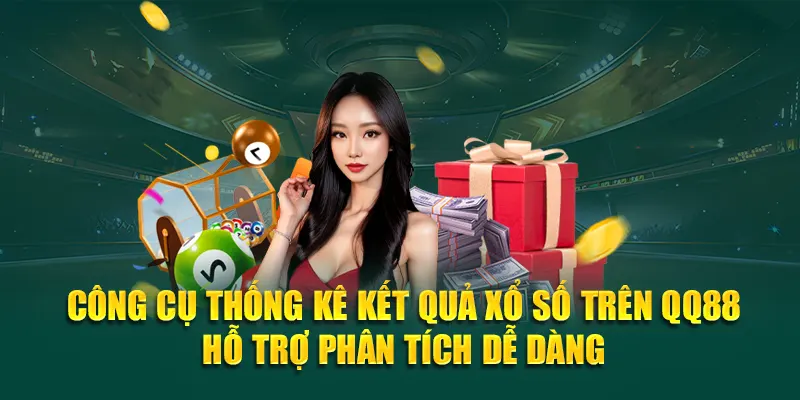 Công cụ thống kê kết quả xổ số trên QQ88 hỗ trợ phân tích dễ dàng